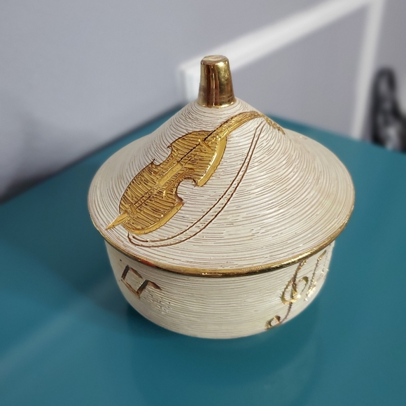 Fratelli Fanciullacci Vintage Bowl, 24k Gold - Picture 5 of 8